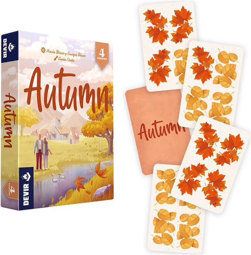 Autumn by Devir - Strategy Board Game for 1 to 2 Players, Ages 8+