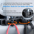 360 (1 Car Headrest Pillow with Hook, Adjustable Car Seat Neck Support with Memory Foam & Ice Silk, Rotating Travel