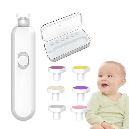 Generic Electric Fingernail Trimmer | LED Light Safe Quite File | Electric Kids