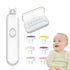 Generic Electric Fingernail Trimmer | LED Light Safe Quite File | Electric Kids