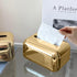 Elvaesther Wipes Holders, Baby Wipes Dispenser, Household Tissue Box with Lid Dustproof Light Luxury Wet Wipe Container