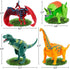 6 Pack OCATO Easter Eggs Filled with Dinosaur Toys Jumbo Deformation Dinosaur Eggs Easters Egg Fillers Plastic Surprise