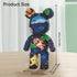 Set (6880 Teddy Blocks Bear Micro Building Blocks Pieces) Underwater World Brick with Storage Drawer, Gift for Adults