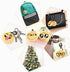 OHill 24 Pack Emoticon Plush Mini Pillows, Party Favor for Birthday Home Decoration