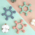 3 Pack 6-24 Meartchy Baby Teething Toys, BPA-Free Silicone Baby Teether Toys Teething Relief, Chew Toy for Babies