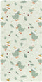 miaozhen Cotton Baby Crib Sheets for Boys Girls Comfy Breathable Baby Green Playful