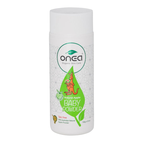 ONEA Natural Apple Baby Powder - Talc-Free, Preservative-Free Natural Body Powder -