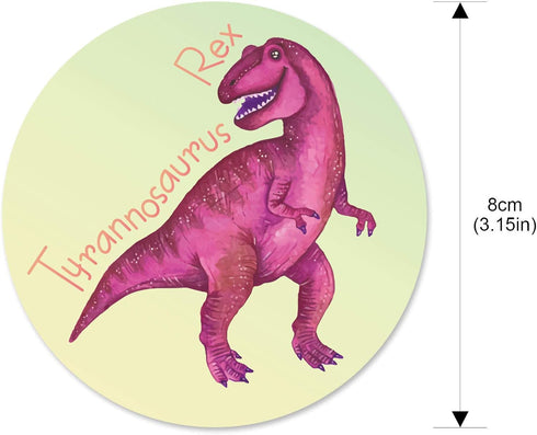 Zonon 10 Pcs Dinosaur Potty Training Stickers, Reusable Color Changing Pee Targets for Kid Training