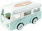 Le Toy Van Wooden Holiday Campervan with Detachable Surfboard, Suitable for Ages 3 and Up