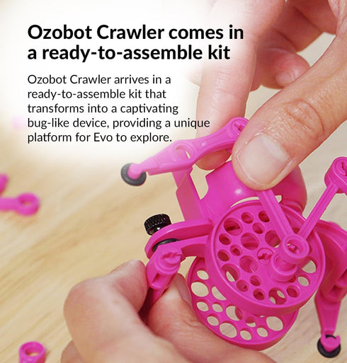 Crawler for Evo Robot - Interactive Programming Accessory, Enhances STEM Education, Develops Critical Thinking, Ideal