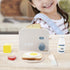 Playset 11 PairPear Pop up Toaster Play Kitchen - Wooden Toy Food Accessories for Kids