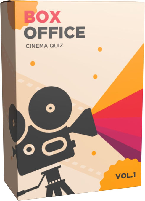 Movie Trivia Card Game for Adults - Cinema Quiz Vol 1, Fun Game Nights for Family and Friends