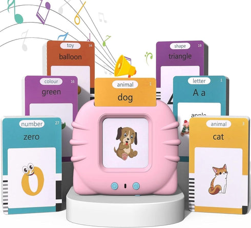 224 1+ Talking Flash Cards,Kids Toddler Flash Cards with Sight Words,Montessori Toys,Autism Sensory Toys,Speech