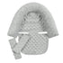 Baby Carseat Headrest and Strap Covers,Baby Carseat Head Support & Carseat Neck Cover,Infant Head Support Pillow