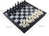 DINOBROS Magnetic Travel Chess Set, Folding Board Portable Chess Board Games Gift for Kids and Adults