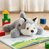 Cute Plush Husky Dog Toy - Soft Stuffed Animal for Kids & Adults