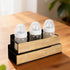 Duimbok 2 Pack Countertop Magnetic Baby Bottle Organizer, Baby Bottle Storage Rack for Refrigerator Side, Metal Bottle