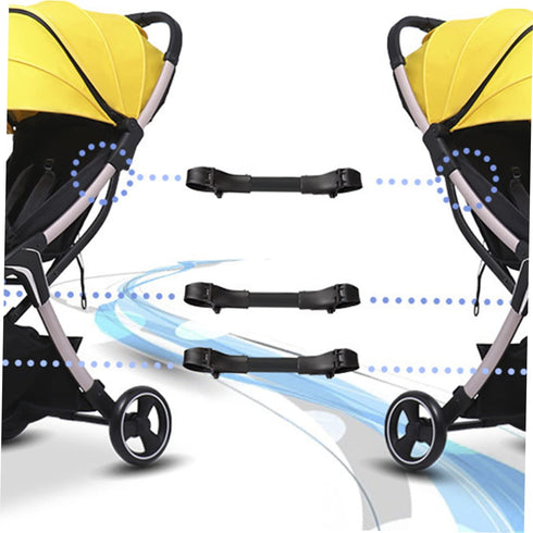 3pcs Stroller Cart Connector, Automotive Connectors for Twin Stroller Universal Adjustable Stroller Accessories