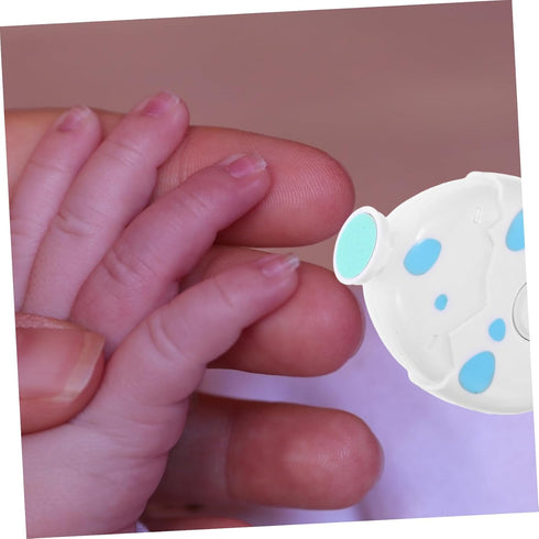 Trimmer Nail for Infants Electric Nail File Grinding Pads Adorable Cartoon Shape for Boys and Girls