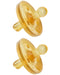 Simply Rubber Pacifiers - Shorter Nipple (Less Gagging) - Small Newborn (0-6