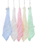 Yzooiyl 10 Pack-Soft Baby Washcloths Face Cloths for Newborn Baby Wipes, Burp Cloths or Face Towels Natural Muslin