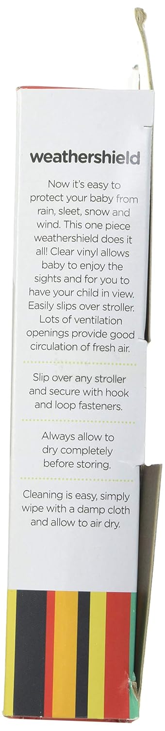Jolly Jumper Single Jogging Stroller with Weathershield