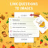 10+ 1 10 30 Linkto Food | Trivia Game for Teens and Adults | Ages | to Players | Minutes