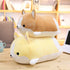 Levenkeness Corgi Dog Plush Pillow - Soft Cute Shiba Inu Akita Stuffed Animals Toy Gifts (Gray, 11.8 in)