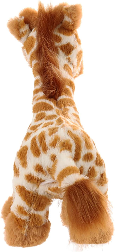 Apricot Lamb Toys Plush Brown Grassland Giraffe, Soft Cuddly Stuffed Animal Perfect for Child (12 Inches)