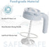 32oz Papablic Formula Mixing Pitcher Lid, Breastmilk Pitcher Mixing Handle & Flip Locking Spout for Mixing