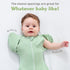 0-3 2 Pack Summer 3-Way 2-Way Baby Swaddle Sleep Sacks Months for Soft Cotton Transitional Swaddling Sleeping Bag