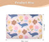 siphylline 52" 34" Cute Cartoon Blue Whale Flowers Extra Large Resuable Potty Training Pad Waterproof Washable Diaper