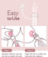 Momcozy 5ml-6pcs Colostrum Collector Reusable Breast Milk Collector with Storage Case and Cotton Wipe, Portable