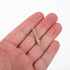 100Pcs Metal Cribbage Pegs, Cribbage Board Accessories for Family and Friends, Traditional Board Game Golden