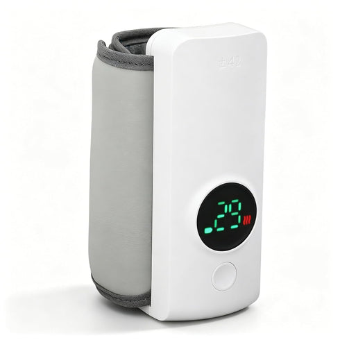 Portable Bottle Warmer for Travel, Wireless Fast Warming Baby Feeding on The