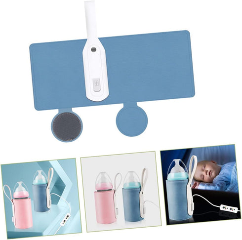 LIFKOME Portable Milk Warmer for Infants - Insulation Cover for Breastmilk