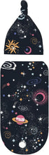 Osvbs Set, Space Galaxy Newborn Swaddle Blanket with Beanie Soft and Stretchy Baby Blanket Swaddle Sack for Boy