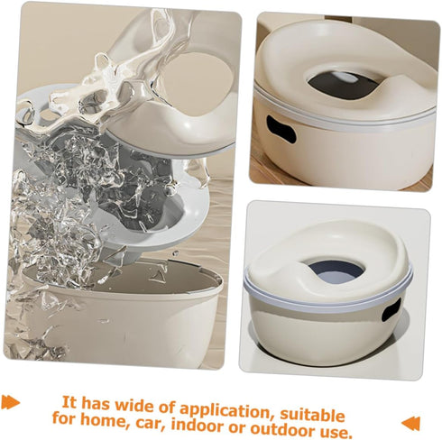 Mipcase Potty Training Toilet Portable Boy Girl Toilet Sturdy Design for Easy Use Multi-functional Urinal for Home