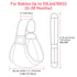0-36 33 lbs Baby Sling Carrier, Pure Cotton, Ergonomically Adjustable Baby Carrier Newborn to Toddler, Easy to Use