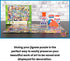 2 Pack, 5 oz MasterPieces Puzzle Glue with Wide Plastic Spreader, Easy to Apply, Dries Quick and Clear, Protects
