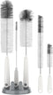 MR.SIGA 5 Pack Bottle Brush Cleaning Set with Storage Holder, Cleaning Brushes