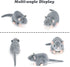 Bakalizoo 11.8'' Stuffed Plush Mouse Dolls, Cute Soft Animals Plushie Pranks Spoof Stuff Toys, Gifts for Kids, Child