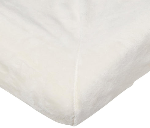 Soft Touch Ecru Changing Pad Cover - Standard Size for Nursery
