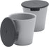 BIBS Cup Set for Baby or Toddler - 2-Pack, Non-Slip, Dishwasher Friendly, Made in Denmark (Cloud/Petrol)