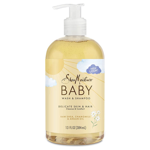 SheaMoisture Baby Wash & Shampoo for All Skin Types Raw Shea, Chamomile