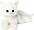 Bearington Lil' Muffin Small Plush Stuffed Animal, 8 Inch White Cat Kitten