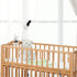 Baby Monitor Mount, Compatible with Owlet Cam/Duo, 15.7in Flexible Clip, Wall Mount, Adjustable Metal