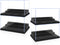 4 Pack Display Case for Minifigure Action Figures, 2 Pack Clear Acrylic Storage Box with Movable Steps for Kids and