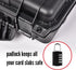PIT66 Graded Card Storage Box,Compatible with BGS PSA SGC FGS Graded Sports Trading Cards, Deep Travel Size Waterproof Case Slab Holder & Protector by PIT66