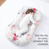 TANOFAR Baby Lounger Cover for Girls, Removable Soft Comfortable Nest Slipcover, Machine Washable Flower